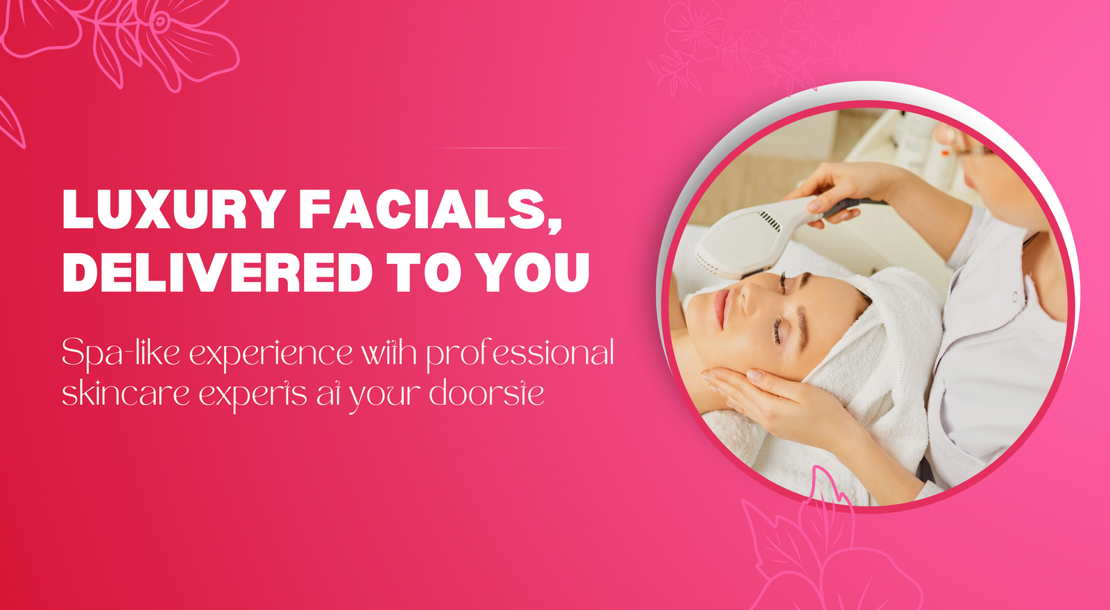 Beauty Skincare Banner (1000 x 1000 mm)